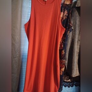 Sleeveless Pink Dress